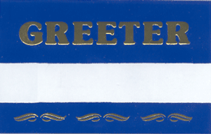 Greeter Blue